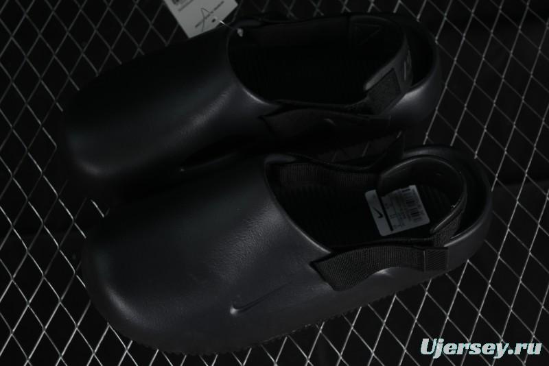 Nike Calm Slide Mule Comfortable Foam Sandals with Textured Footbed - FB2185-001