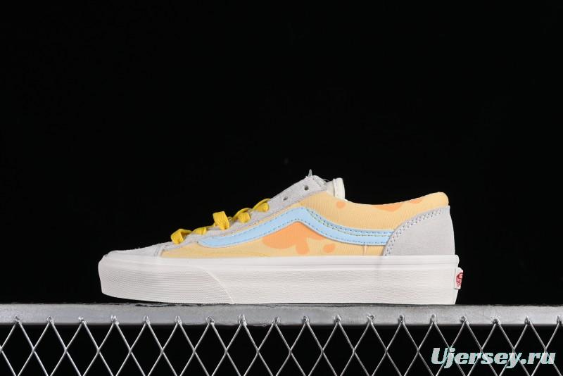 Vans Style 36 Low-Top Casual Sneakers in Cheese & Sea Salt Colorway - VN0A3DZ3OXS