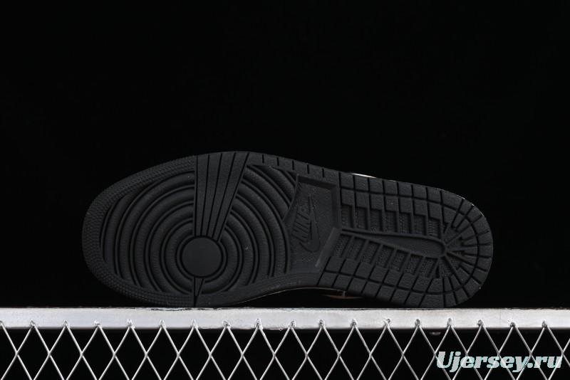 Nike Air Jordan 1 Low LV Collaboration - Black White Panda Custom Culture Casual Sneakers SJ9950-001