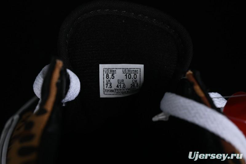 Vans Old Skool Classic Retro Low-Top Canvas Sneakers with Leopard Print and Slip-Resistant Sole - VN000CR5CJK