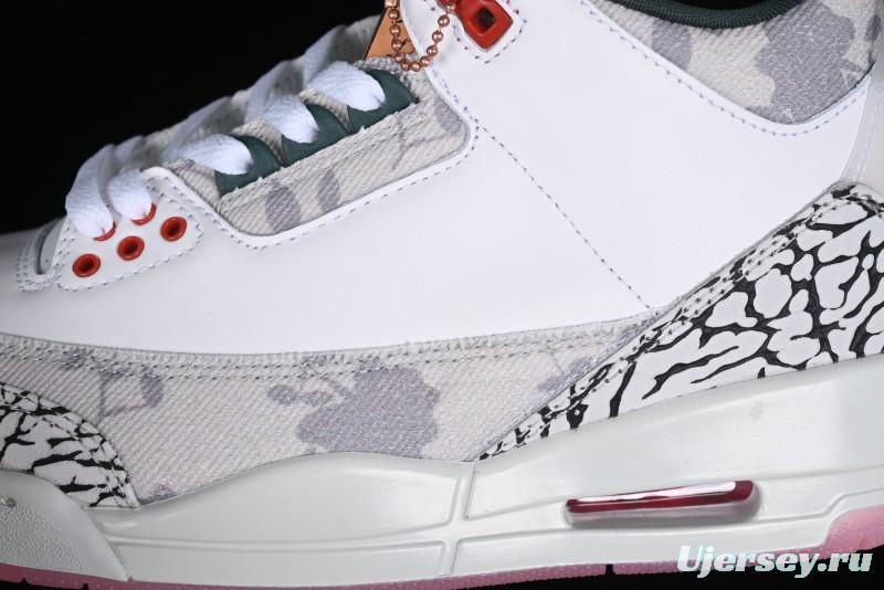 Nike Air Jordan 3 Retro Wings AJ3 Floral HM6993-100