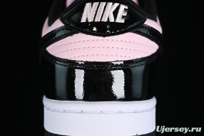 Nike Dunk Low SB Pink Black Casual Skate Shoes - DJ9955-600