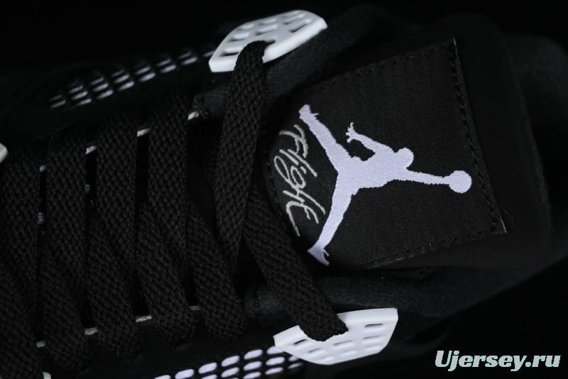 Nike Air Jordan 4 Retro "White Thunder" Basketball Shoes - FQ8138-001