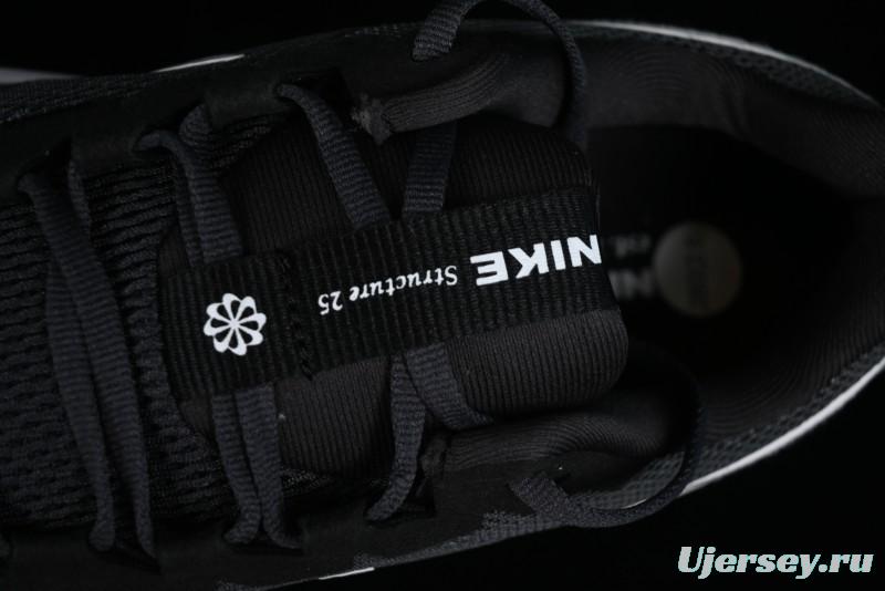 Nike Air Zoom Structure 25 Cushioned Anti-Slip Running Shoes - DJ7883-005