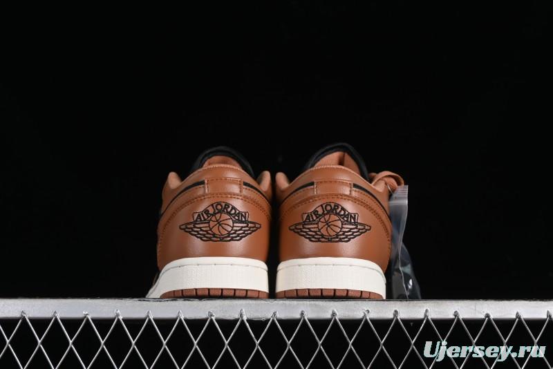 Nike Air Jordan 1 Low AJ1 Black Mocha Casual Sneakers - DC0774-021