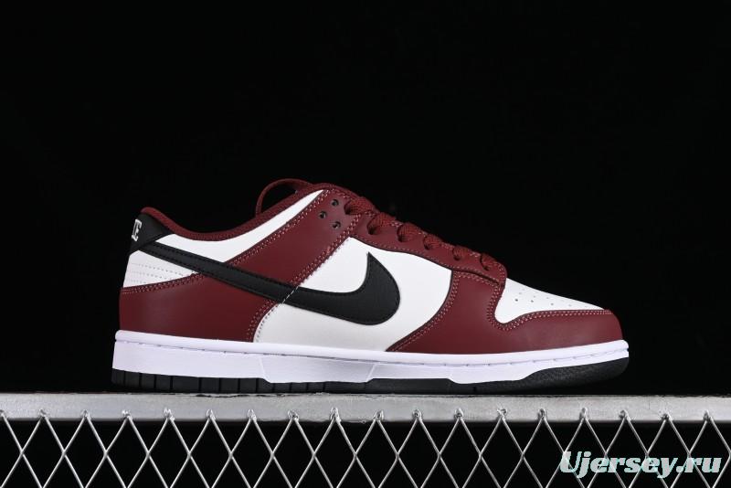 Nike Dunk Low SB Wine Red Black Low-Top Skateboarding Shoes - FJ4616-600