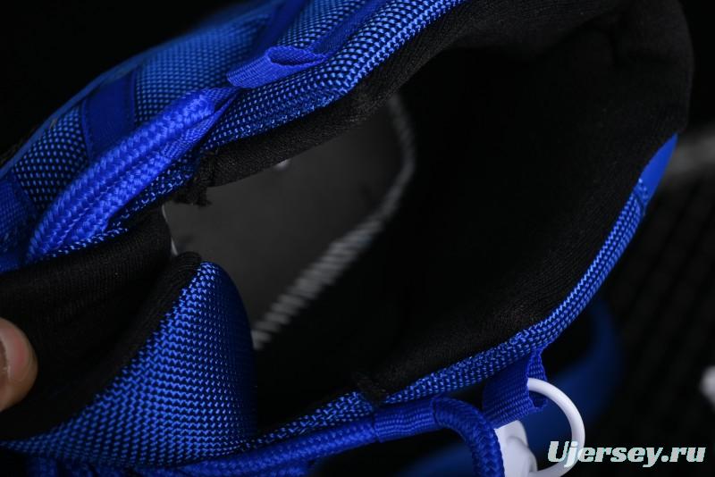 Nike Air Jordan 11 Retro High Top Basketball Shoes in Black and Blue - CT8012-400