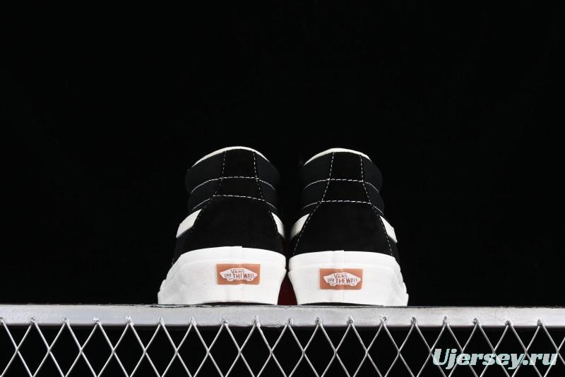 Vans SK8-Hi VR3 Eco-Friendly Black & White Mid-Top Classic Casual Canvas Shoes - VN0A4UWIVNE