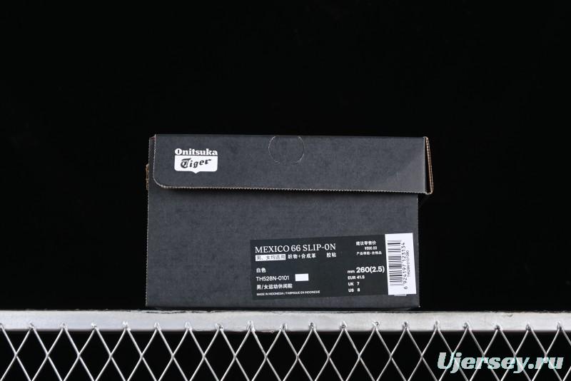 Onitsuka Tiger Mexico 66 Low-Top Canvas Casual Running Shoes - TH528N-0101