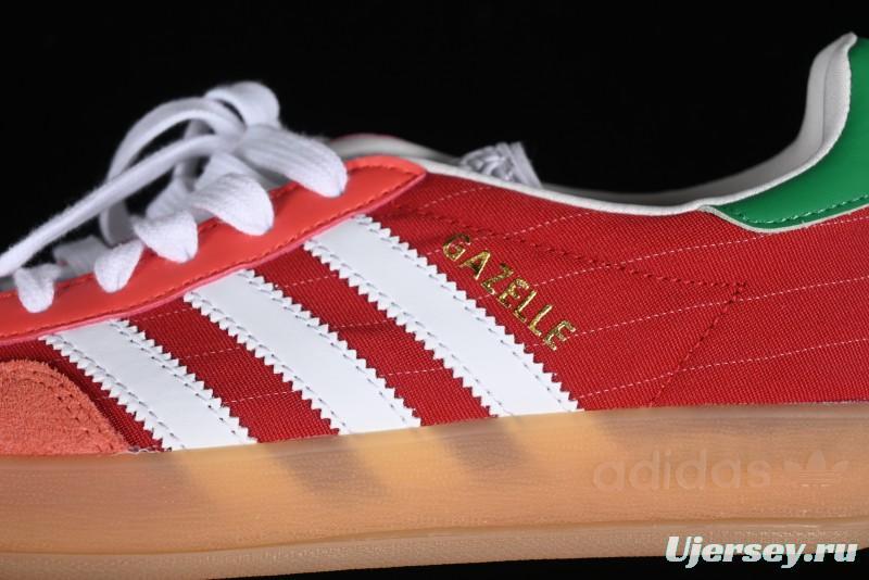Adidas Originals Gazelle Indoor IF9641 Retro Casual Slip-Resistant Low-Top Sneakers - IF9641