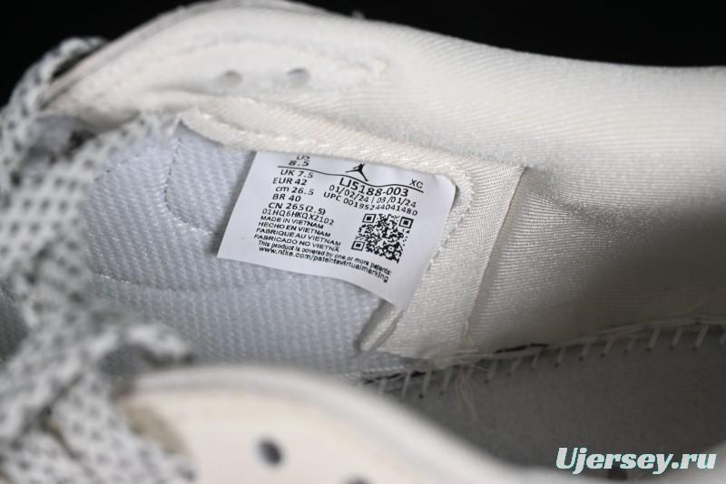 Nike Travis Scott x Fragment Design x Jordan Air Jordan 1 Low OG SP AJ1 LV Peacock Blue Low-top Casual Sneakers - LJ5188-003