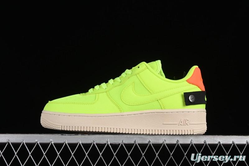 Nike Air Force 1 '07 Low Casual Sneakers with Full-Length Air Cushion - AO4606-701