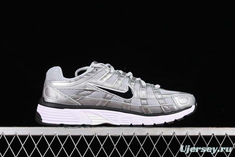 Nike P-6000 Retro Casual Sneakers Dad Shoes with Layered Design - FD9876-101