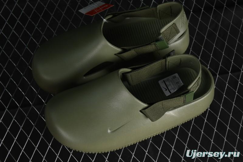 Nike Calm Slide Mule Comfortable Foam Sandals with Textured Footbed - FB2185-300