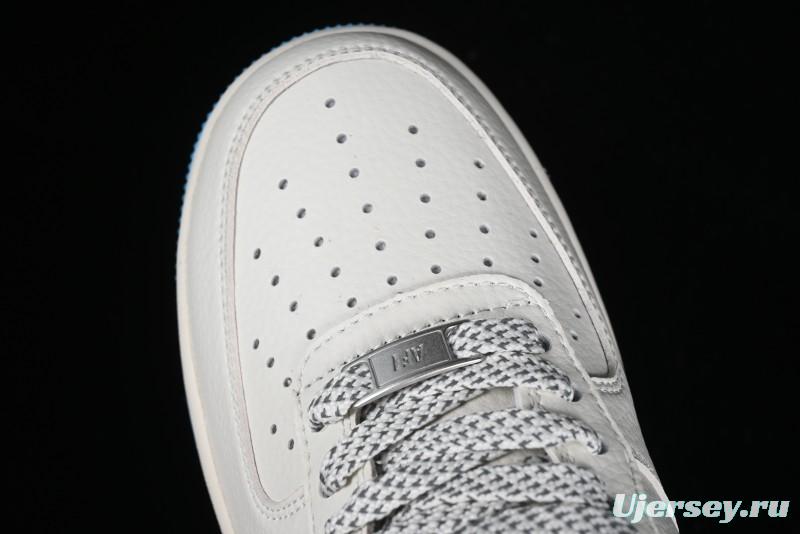 Nike Supreme x Air Force 1'07 Low Casual Sneakers in Lake Blue - HD1968-024