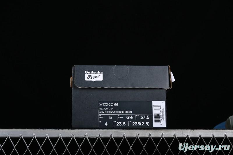 Onitsuka Tiger Mexico 66 Low-Top Leather Casual Running Shoes - 1183A201-304