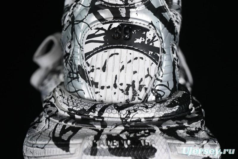 Balenciaga Phantom Sneaker Graffiti Running Shoes - W2RG39010