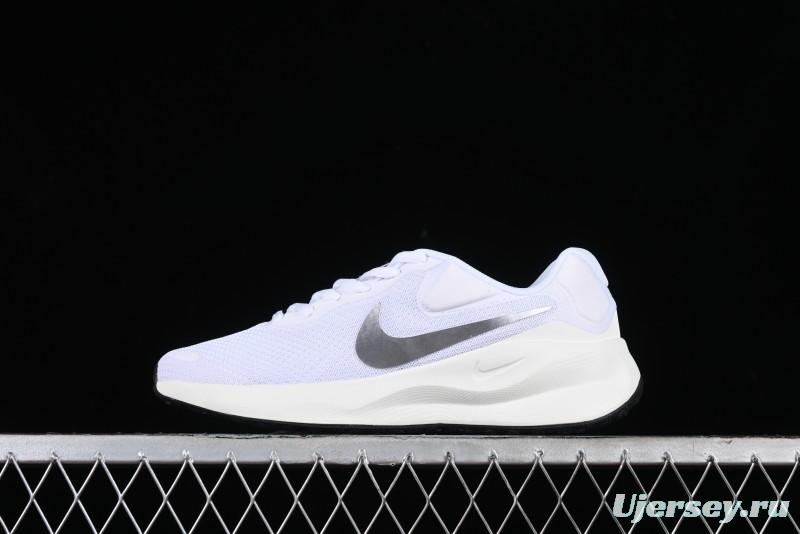 Nike Revolution 7 Wide Low-Top Running Shoes with Breathable Mesh and Durable Cushioning - FB2208-101