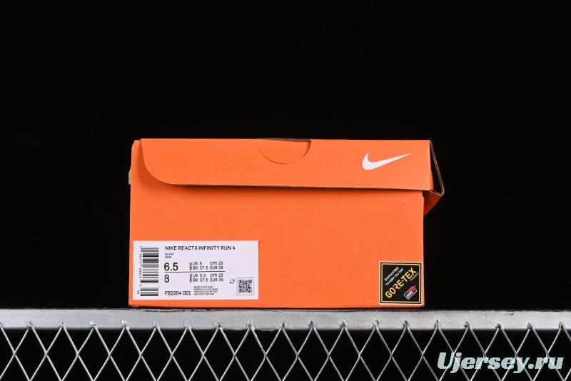 Nike Infinity Run 4 Gore-Tex Waterproof Road Running Shoes - FB2204-001