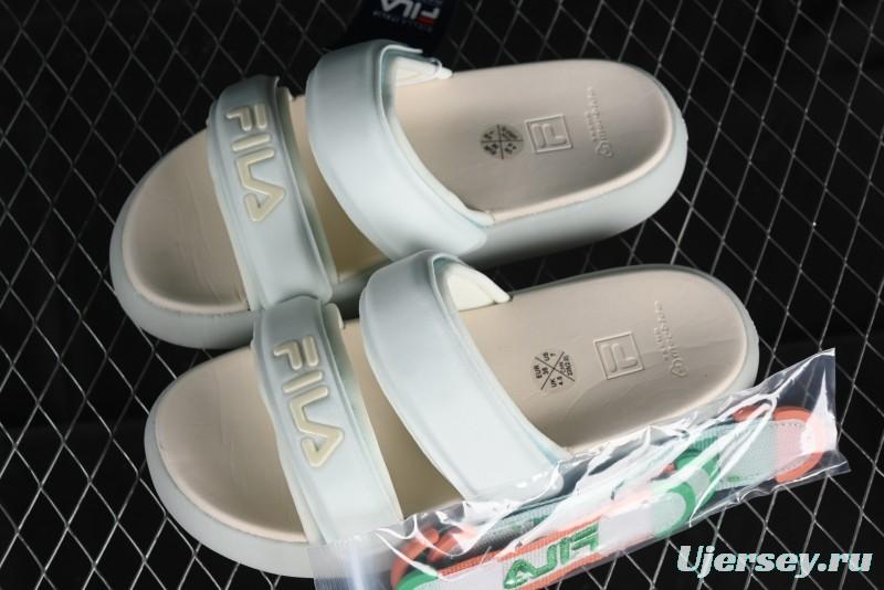 FILA DOUNT Sporty Sandals with Magic Strap - F12W421505FBB