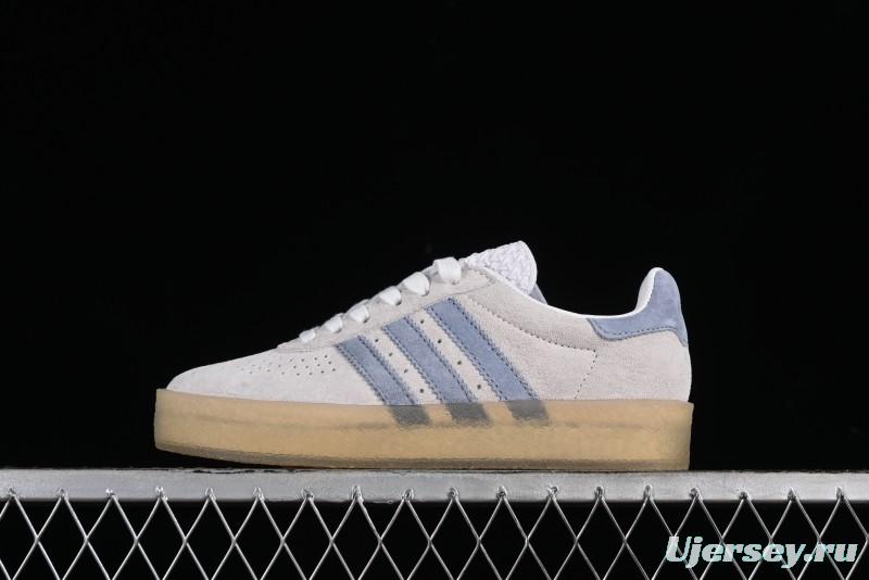 Kith x Clarks x Adidas Originals 8th Street Samba IE4035 Street Series Samba Low-Top Retro Casual Sneakers - IE4035