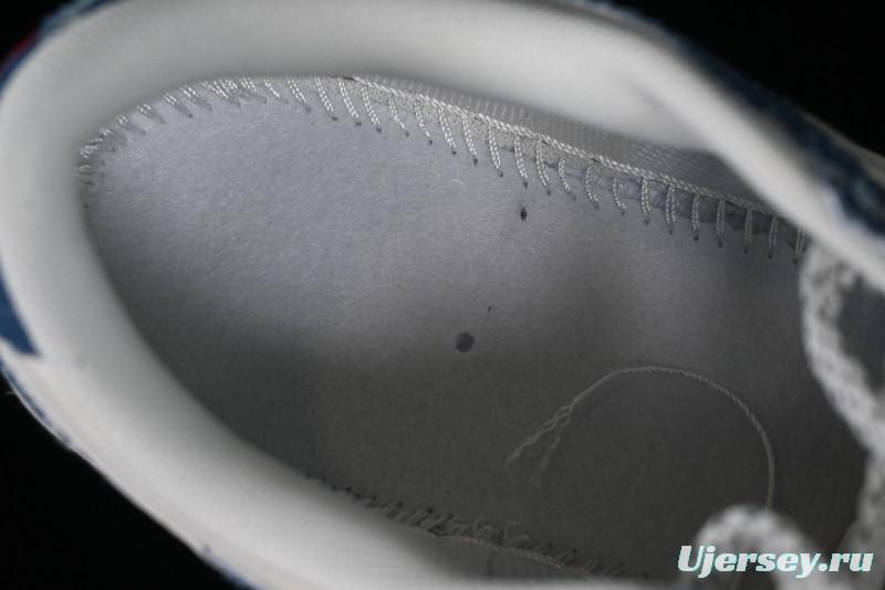 Nike Dunk Low Supreme - Denim Blue Jeans Anniversary High-End Customized Low-Top Casual Sneakers - FC1688-194