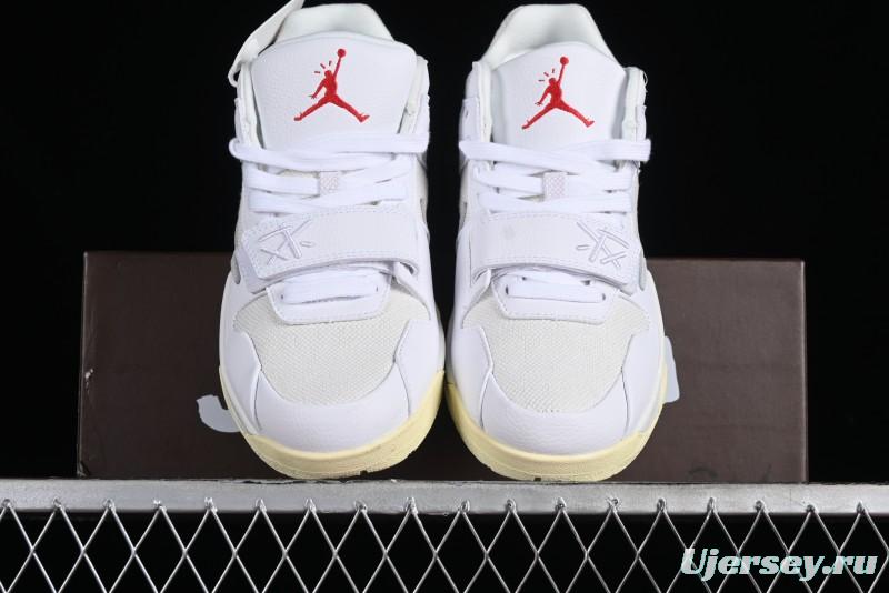 Nike Travis Scott x Jordan Cut The Check AJ1 Basketball Shoes with Velcro Strap - FZ8117-003