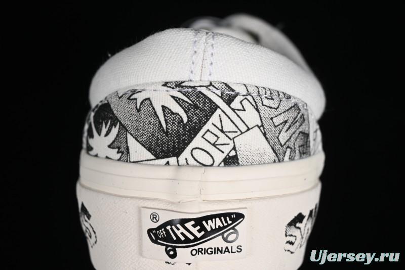 Vans OG Classic Slip-On LX & OG Era LX Sneakersntuff LA Graffiti Collaboration Low-Top Skate Shoes - VN000EYEBPJ