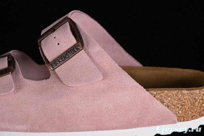 Birkenstock Arizona Soft Footbed Sandals with Suede Leather and Lambswool Lining - G.D4