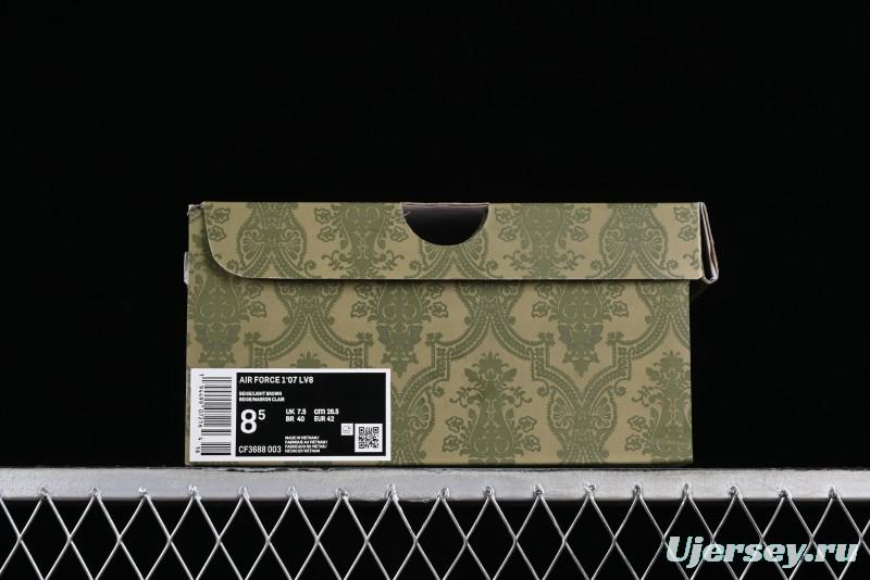 Nike SB Dunk Low Gucci Collaboration - Smoke Grey Anniversary Custom Low-Top Casual Sneakers - CF3688-003