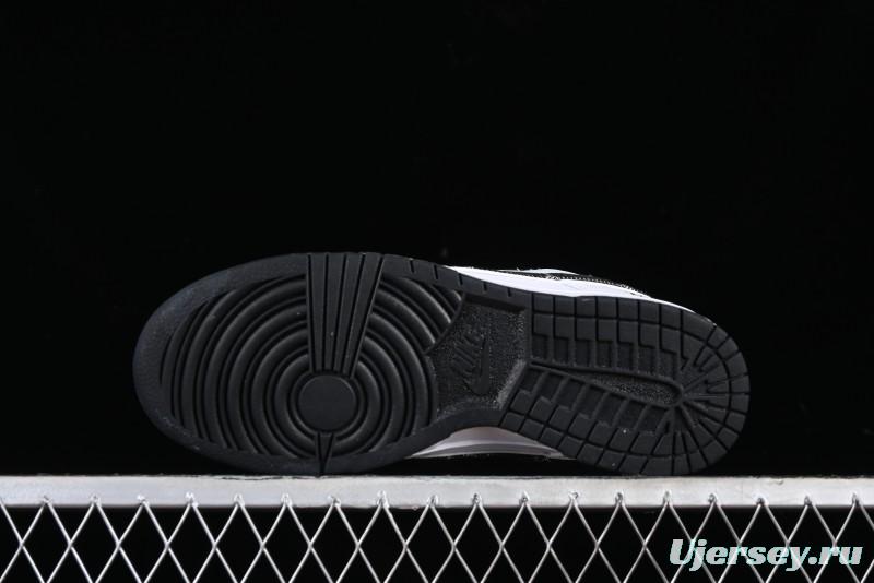 Nike SB Dunk Low LV Collaboration - Dark Night Elf High-End Custom Low-Top Casual Skate Shoes - DD1391-136