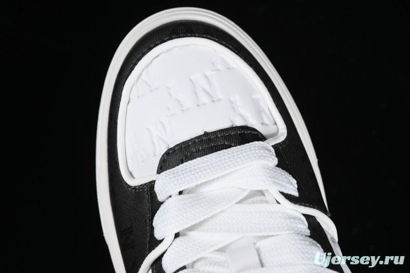 MLB NY Yankees Chunky Liner Classic Monogram Lightweight Platform Sneakers with 6cm Height Boost - 3ASXCMN4N50BKS