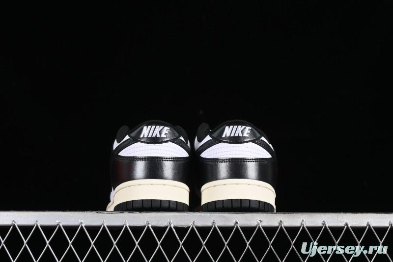 Nike Dunk Low Retro Vintage Panda Casual Sneakers - FQ8899-100