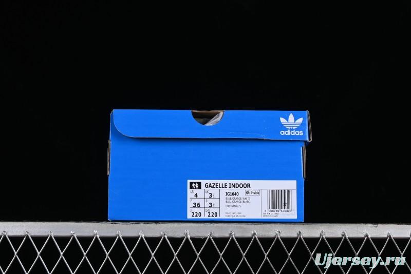 Adidas Originals Gazelle Indoor IG1640 Retro Casual Slip-Resistant Low-Top Sneakers - IG1640
