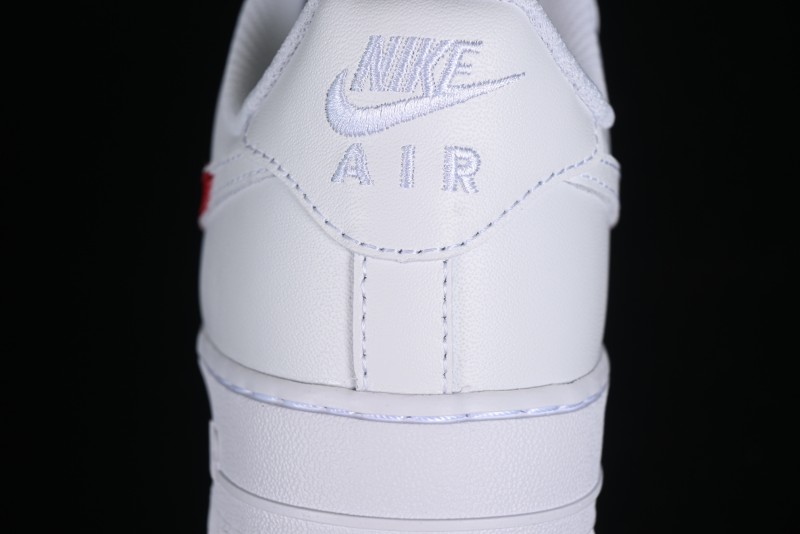 Nike Air Force 1 '07 Low Casual Sneakers with Anime Graffiti Style Crime Scene Design - 315122-211