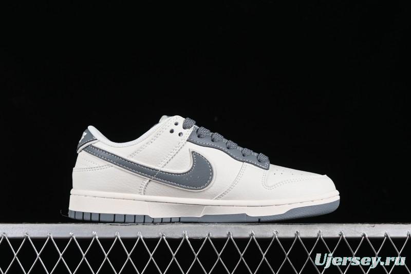 Nike SB Dunk Low Supreme Stone Island Collaboration - Beige Grey Starry Sky Anniversary High-End Custom Low-Top Casual Skate Shoes - BB9866-002