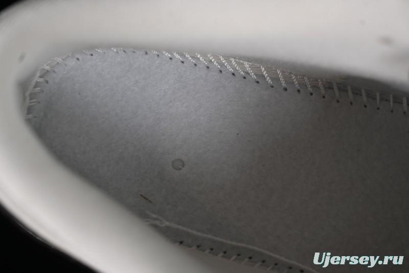 Nike Air Jordan 1 Low LV Collaboration Sneakers - Classic Monogram Swoosh in Off-White - WG8850-004