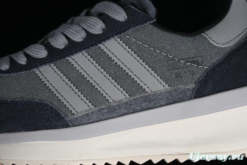 Adidas Originals SL 72 Retro Running Shoes with Nylon Upper and Rubber Outsole - IH5633