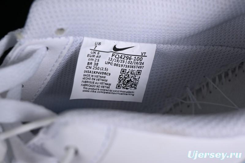 Nike Air Force 1 '07 Low White Blue Casual Sneakers - FQ4296-100