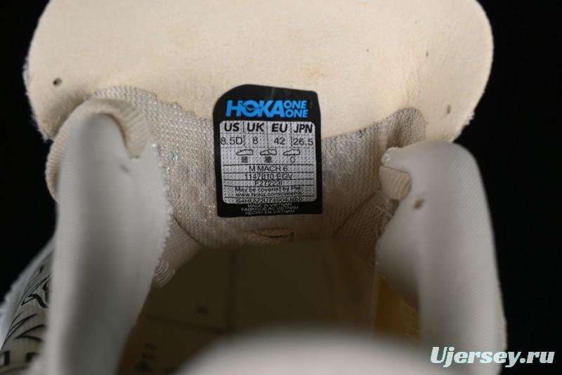 HOKA ONE ONE MACH 6 Flagship Racing Shoes with Carbon Plate Technology and Asymmetric Design - 1147810 EGV