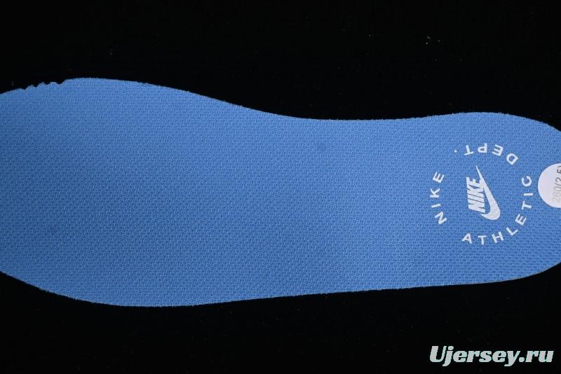 Nike Dunk Low SB "Athletic Department" Grey Blue Leather Skateboarding Shoes - FN7488-133