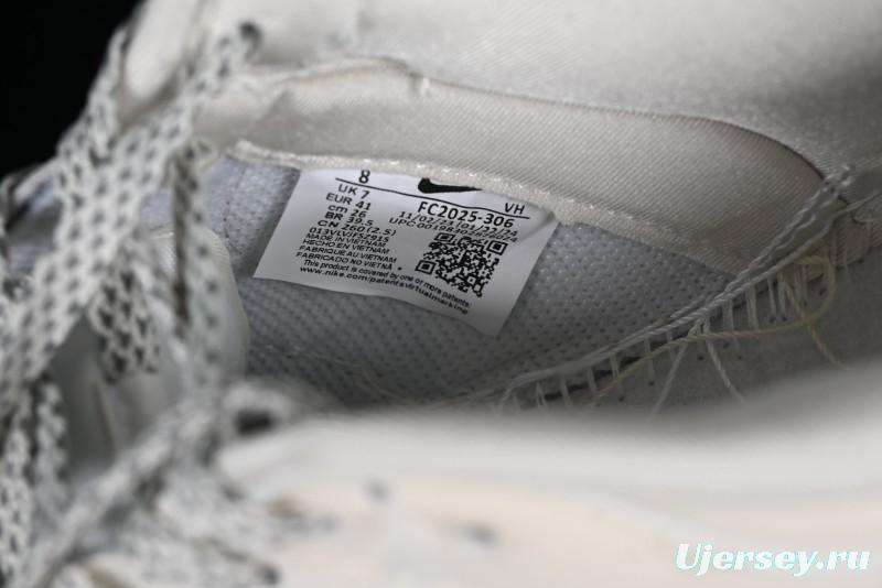 Nike SB Dunk Low LV Collaboration - Double Swoosh Beige Grey Anniversary High-End Custom Low-Top Casual Skate Shoes - FC2025-306