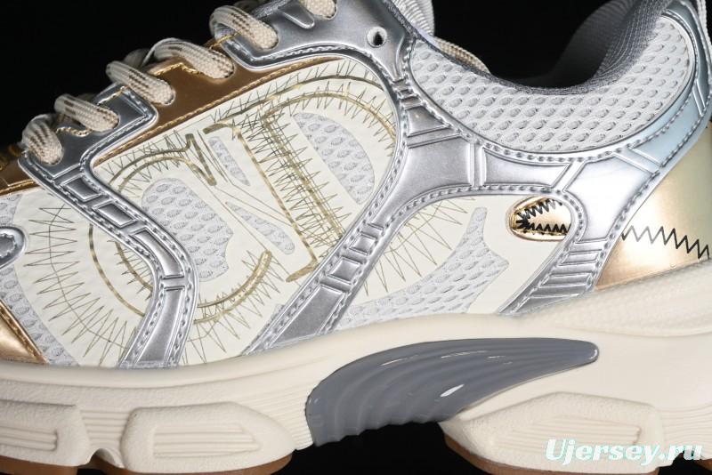 Dior Chrono Round Toe Lace-Up Lifestyle Casual Running Sneakers - 49G GOLDEN