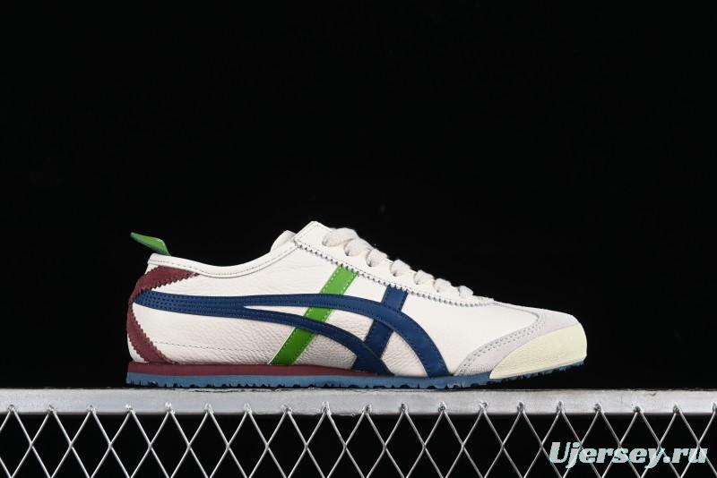 Onitsuka Tiger Mexico 66 Low-Top Leather Running Shoes - 1183A201-115