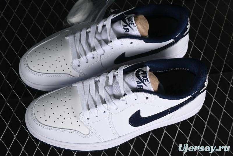 Nike Air Jordan 1 Low '85 Metallic Blue Retro Sneakers - FB9933-141