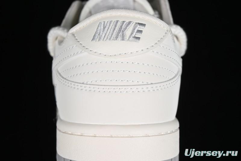 Nike SB Dunk Low LV Collaboration Anniversary Edition Custom Low-Top Casual Sneakers - XX2025-332