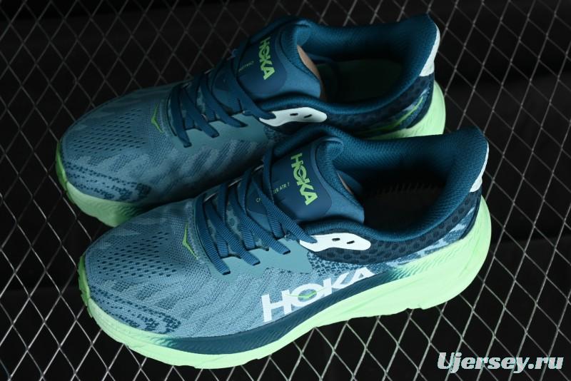 Hoka One One Challenger ATR 7 Low Trail Running Shoes with Enhanced Cushioning and Breathable Mesh - 1134498 OMLG