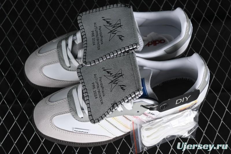 Adidas Originals Samba OG IG1025 Snow Gift Box Custom Casual Sneakers - IG1025