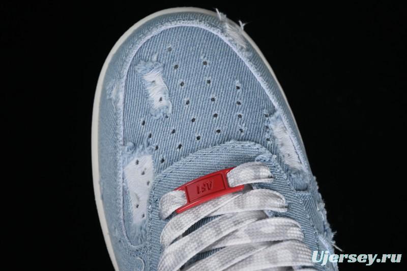 Levi's x Nike Air Force 1 '07 Low Denim Casual Sneakers - CH2211-168