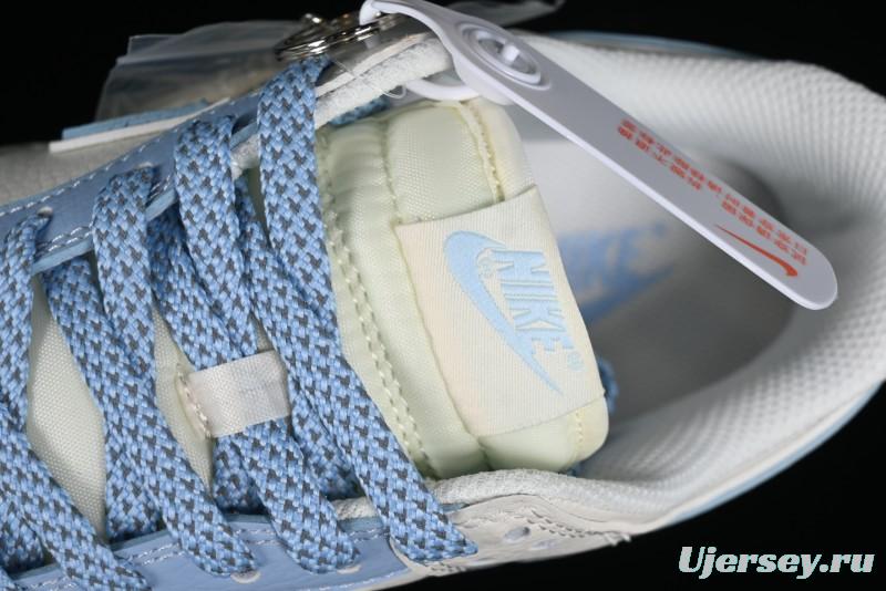 Nike Supreme x SB Dunk Low Stone Island Collaboration - Azure Starry Sky Anniversary High-End Custom Low-Top Casual Sneakers - BB9866-001